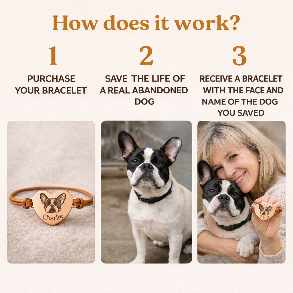 Rescue Dog Bracelet – Wear the Dog You Saved