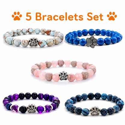 5 perros rescatados: el mejor set de pulseras de rescate