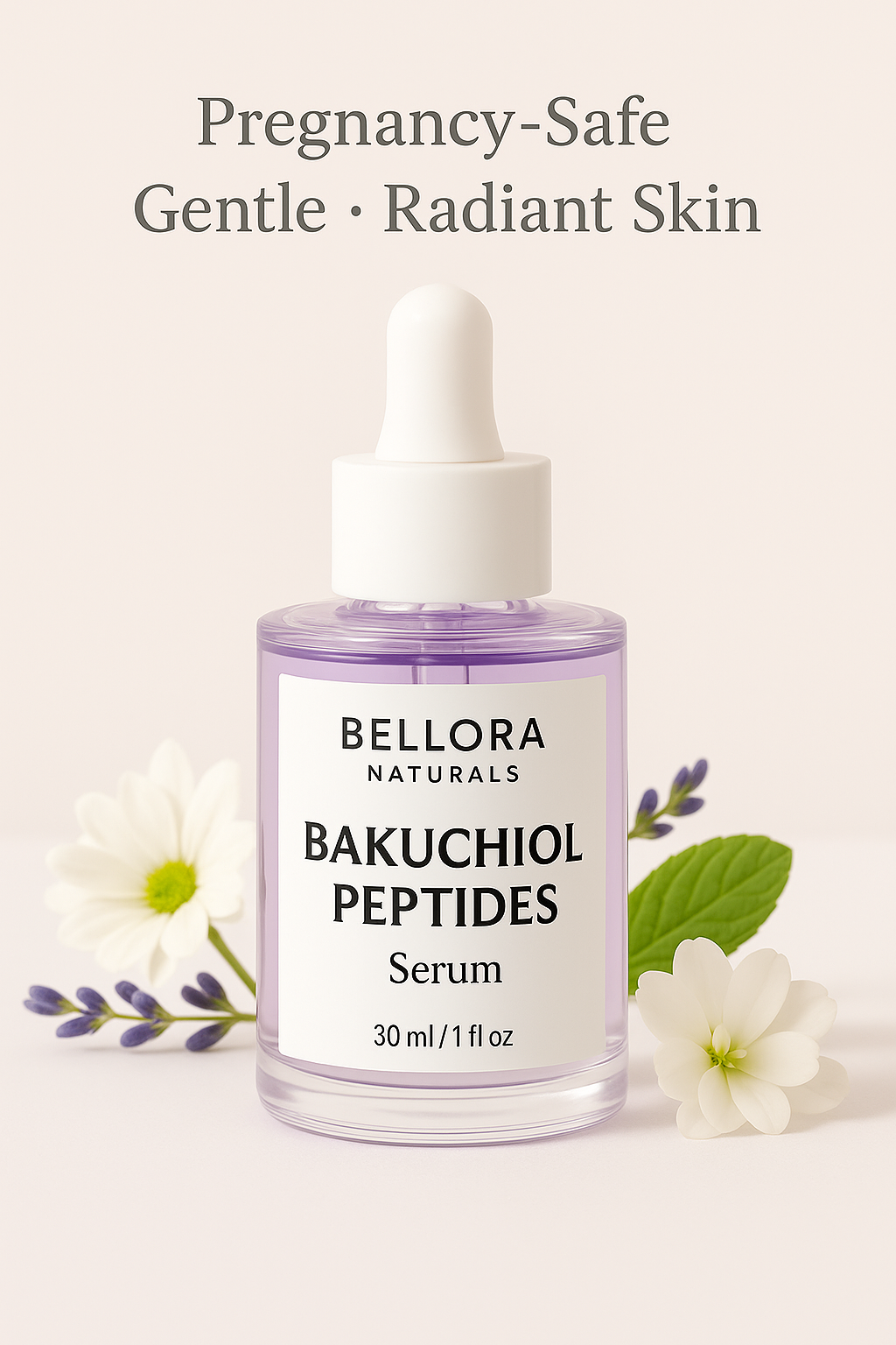 Bellora Naturals SAFE RADIANCE – Bakuchiol Peptide Serum