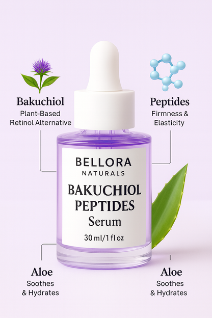 Bellora Naturals SAFE RADIANCE – Bakuchiol Peptide Serum