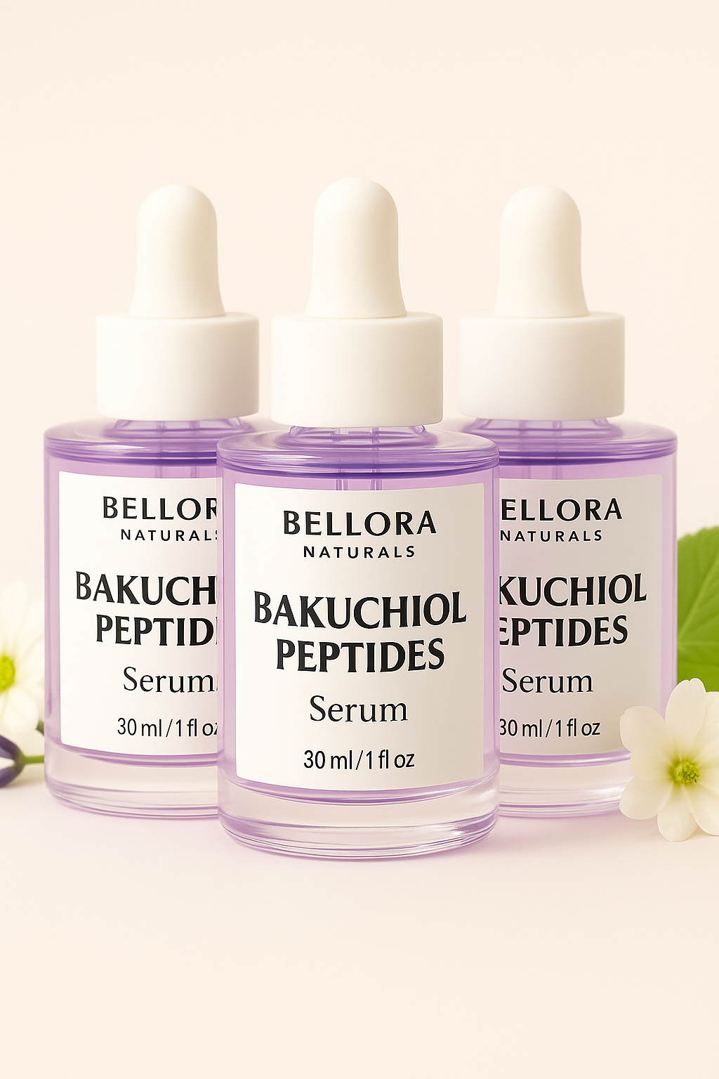 Bellora Naturals SAFE RADIANCE – Bakuchiol Peptide Serum