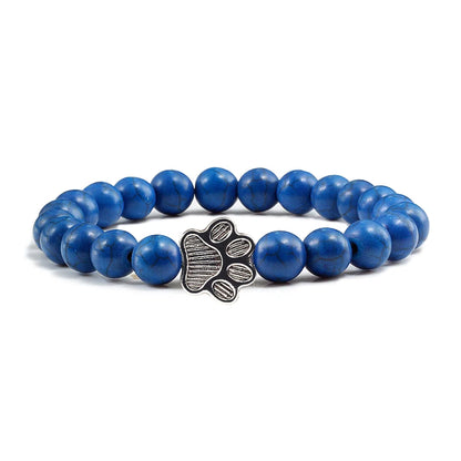 Pulsera azul zafiro