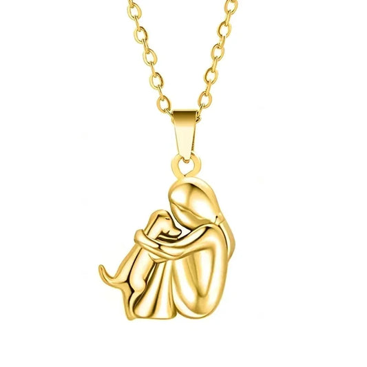 Rescue Embrace Necklace – Gold
